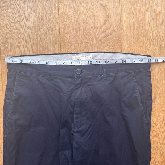 CLUB MONACO CONNOR MODERN SLIM FIT CHINO PANT NAVY BLUE -32 - Picture 12 of 15